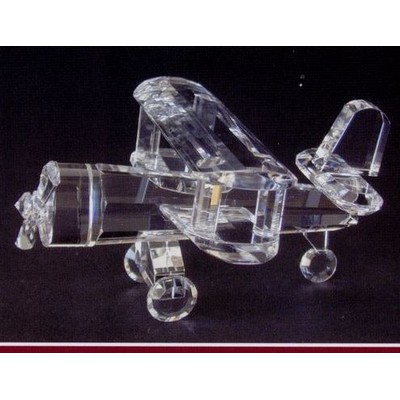 Crystal Bi Plane Award (4 3/4")