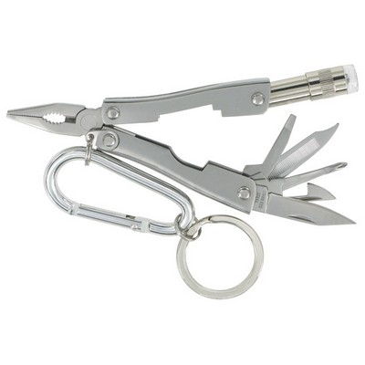 Utility Keychain with Bottle Opener, Knife (Overseas Production)