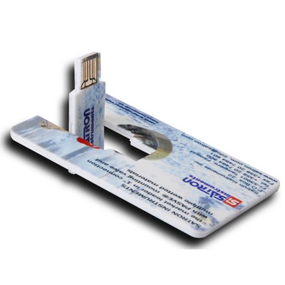 Credit Card Style 3 USB Flash Drive (8GB)