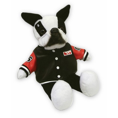 Custom Plush Terrier Dog w/ Anniversary Edition Jacket