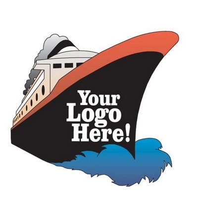 Cruise Ship Executive Magnet w/ Full Magnetic Back (10 Square Inch)