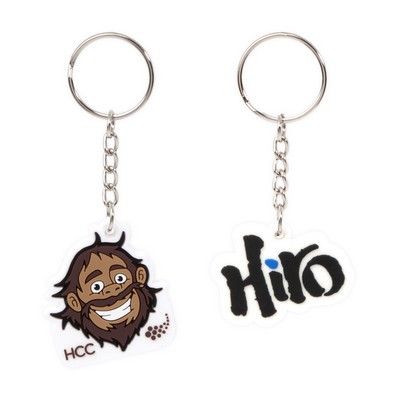 1.5" PVC Keychain (2D)