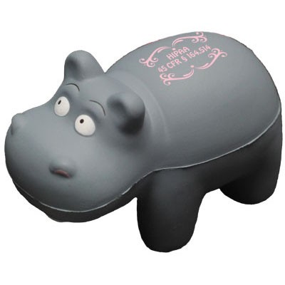 Gray Hippo Stress Reliever