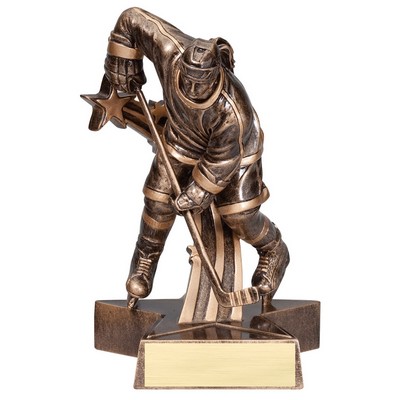 Hockey, Female Superstar Resin - 8-1/2"