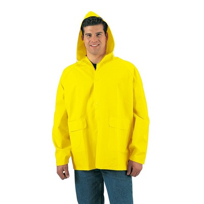 Yellow PVC Rain Jacket (2XL, 3XL)