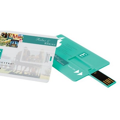 Credit Card Style 7 USB Flash Drive (8GB)