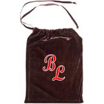 Discontinued Velvet Embroidered Drawstring Presentation Bag- Holds 12" x 15" Plaque/Acrylic