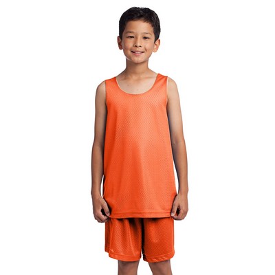 Sport-Tek® Youth PosiCharge® Classic Mesh Reversible Tank Top