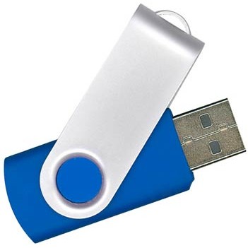 Swivel USB Flash Drive - 4GB