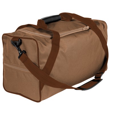 15 Oz. Dyed Duck Canvas Vacation Carry-On Duffle (18"x9")