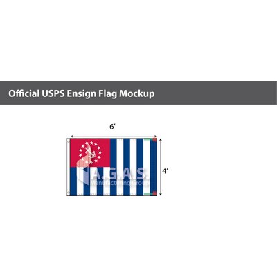 USPS Yacht Ensign Deluxe Flags 4x6 foot