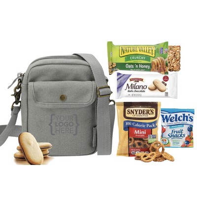 Crossbody with Snacks