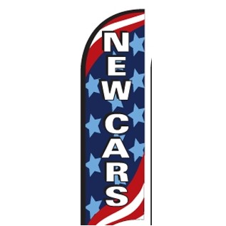 11' Street Talker Feather Flag Kit (New Cars)