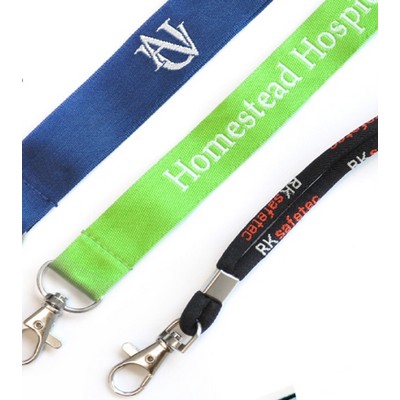 1/2" Dye Sublimation Lanyard