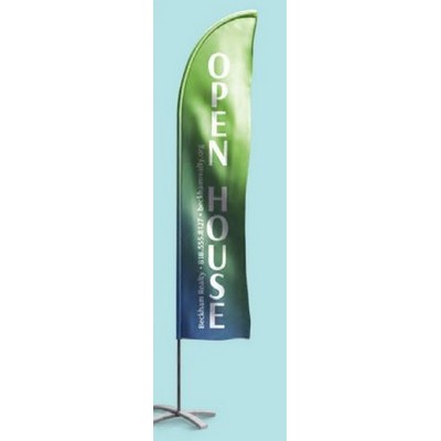 8' 3 Oz. Polyester Feather Flag