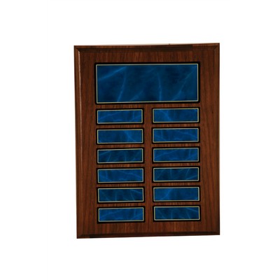 Recognition Pocket Perpetual Plaque, 12 Plates, 9 x 12"