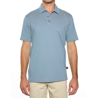 Men's Windsor Mini Feeder Stripe Polo