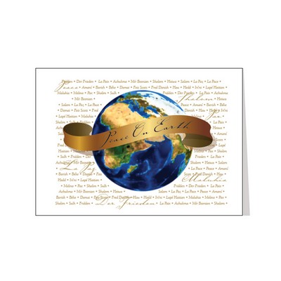 Golden Globe Greeting Card