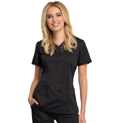 Cherokee® Workwear Revolution Tech Women's V-Neck Scrub Shirt