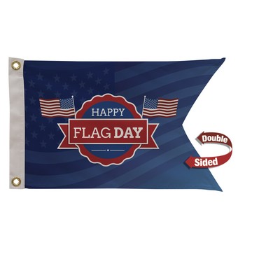 12" x 18" Nylon Guidon Flag Double-Sided