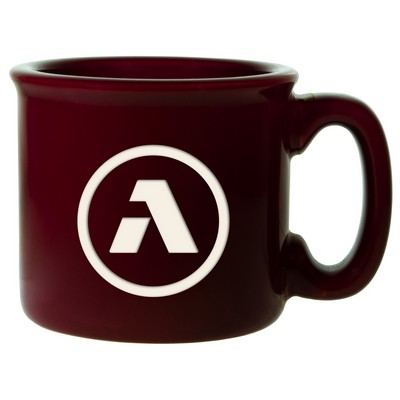 Burgundy Campfire Mug (15 Oz.)