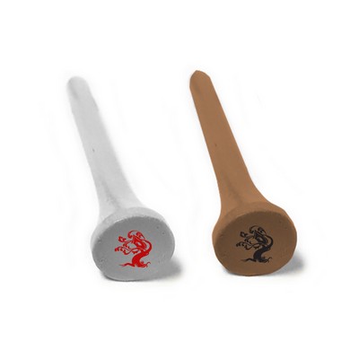 Pride Premium Wood Golf Tees 2 3/4" - 1 Color Cup Imprint