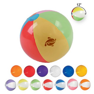 12" Inflatable Beach Ball