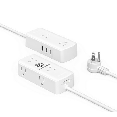 4 outlet power strip in 1.5 meters wired long with/without 3 USB port