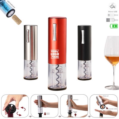 Rechargeable Metal Automatic Electric Wine Opener