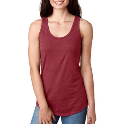 Next Level 4 oz. 60/ 40 Cotton/ Polyester Ladies Racerback Tank Tops