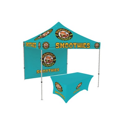 10ft x 10ft Custom Canopy Tent - Event Silver Package