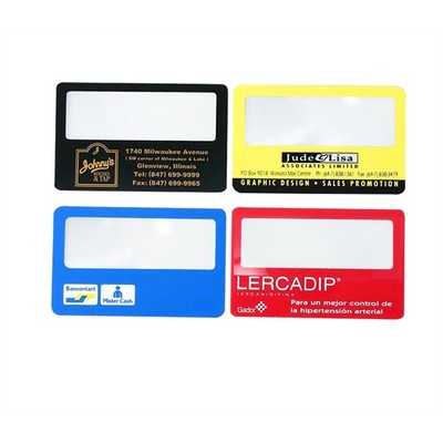 Credit Card Magnifying Glass