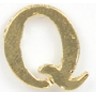 Medium Q Stock Casting Lapel Pin