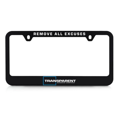 Plastic License Plate Frame UV Print