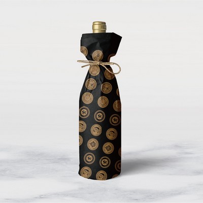 Printed Unfolded Gift Tissue for Wine Bottles (20" x 30")