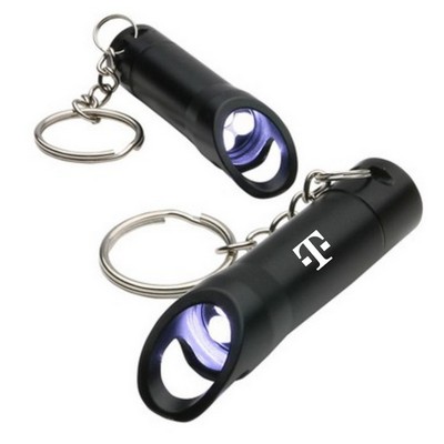 Aluminum LED Opener Key Chain