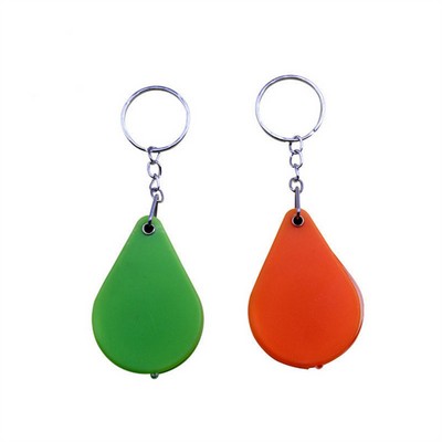 Foldable Pocket Keychain With Magnifying Glass