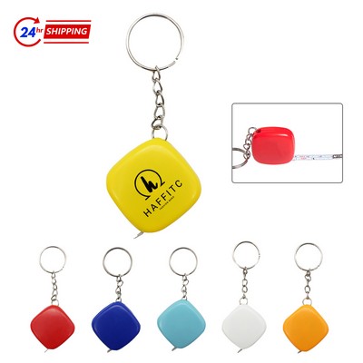 Mini Keychain Tape Measure