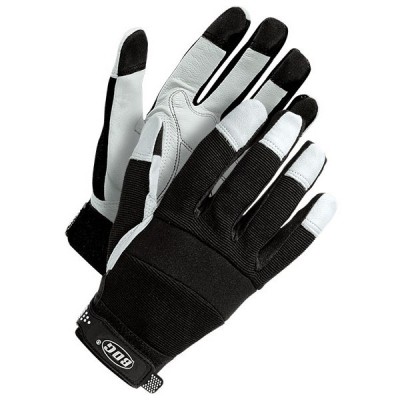 Unlined Leather Gloves w/Rubber Fingers