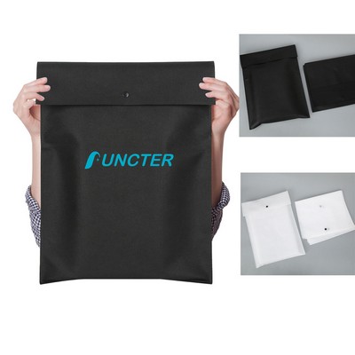 6 x 10 Inch Non Woven Bag Hidden Buckle Packaging Bag