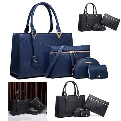 Women Fashion Handbag Wallet Tote Bag Shoulder Bag Set