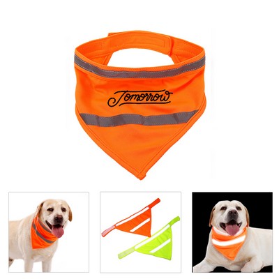 Reflective Pet Safety Bandana