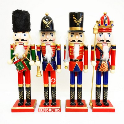 Traditional Painted Wooden Nutcracker Soldier Doll