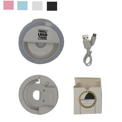 LED Selfie Clip Ring Fill Light