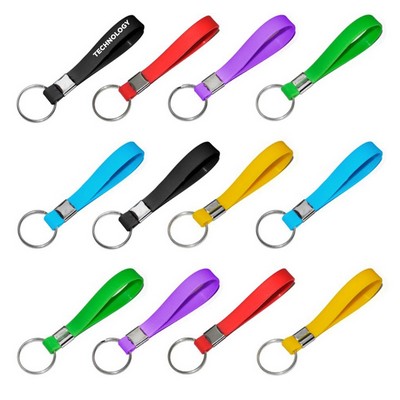 Silicone Bracelet Keychain