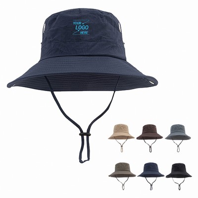 Adjustable Outdoor Sun Protection Bucket Hat