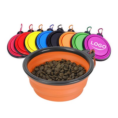 Portable Silicone Folding Pet Bowl