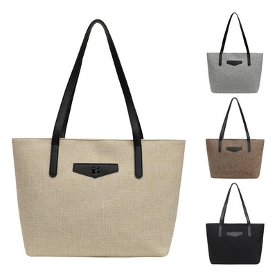 Canvas Large Capacity Tote Bag