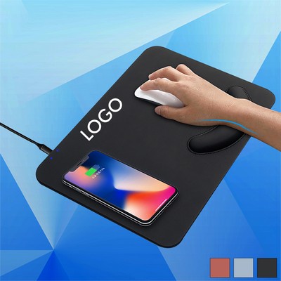 Wireless Charging Mouse Pad