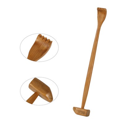 Wood Back Scratcher & Massager Hammer